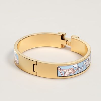 Blue - Clic bracelets - Hermès Bracelets for Women | Hermès USA